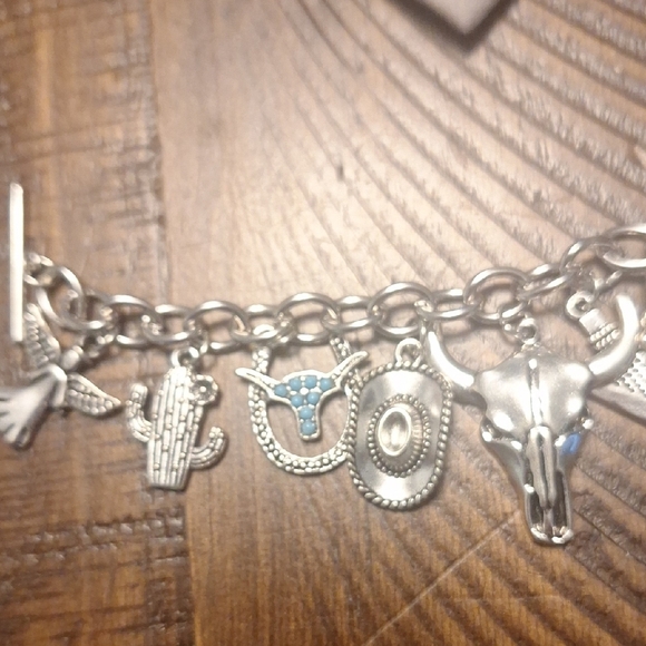 Silver Charm Bracelet - Picture 5 of 6